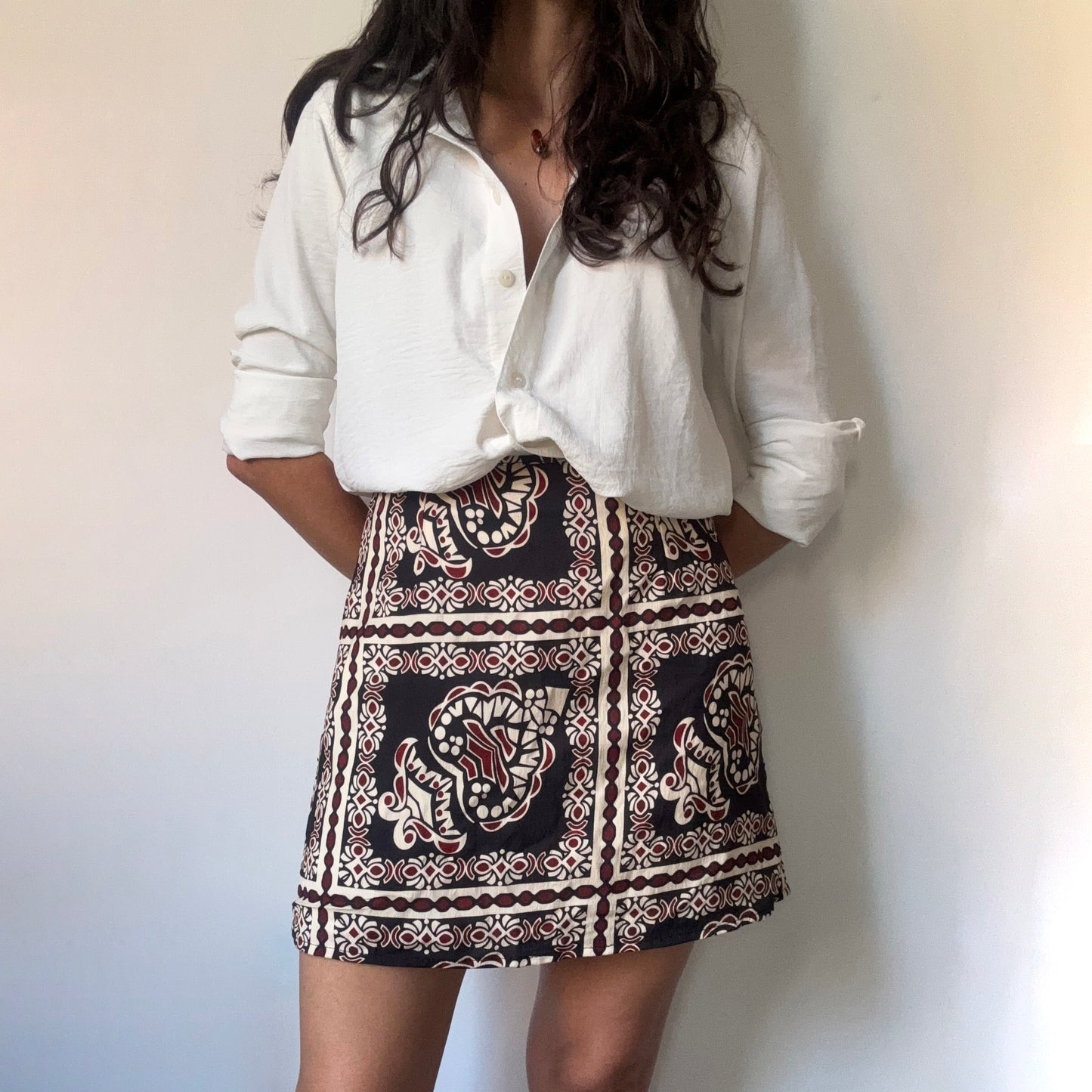Minifalda Arabescos