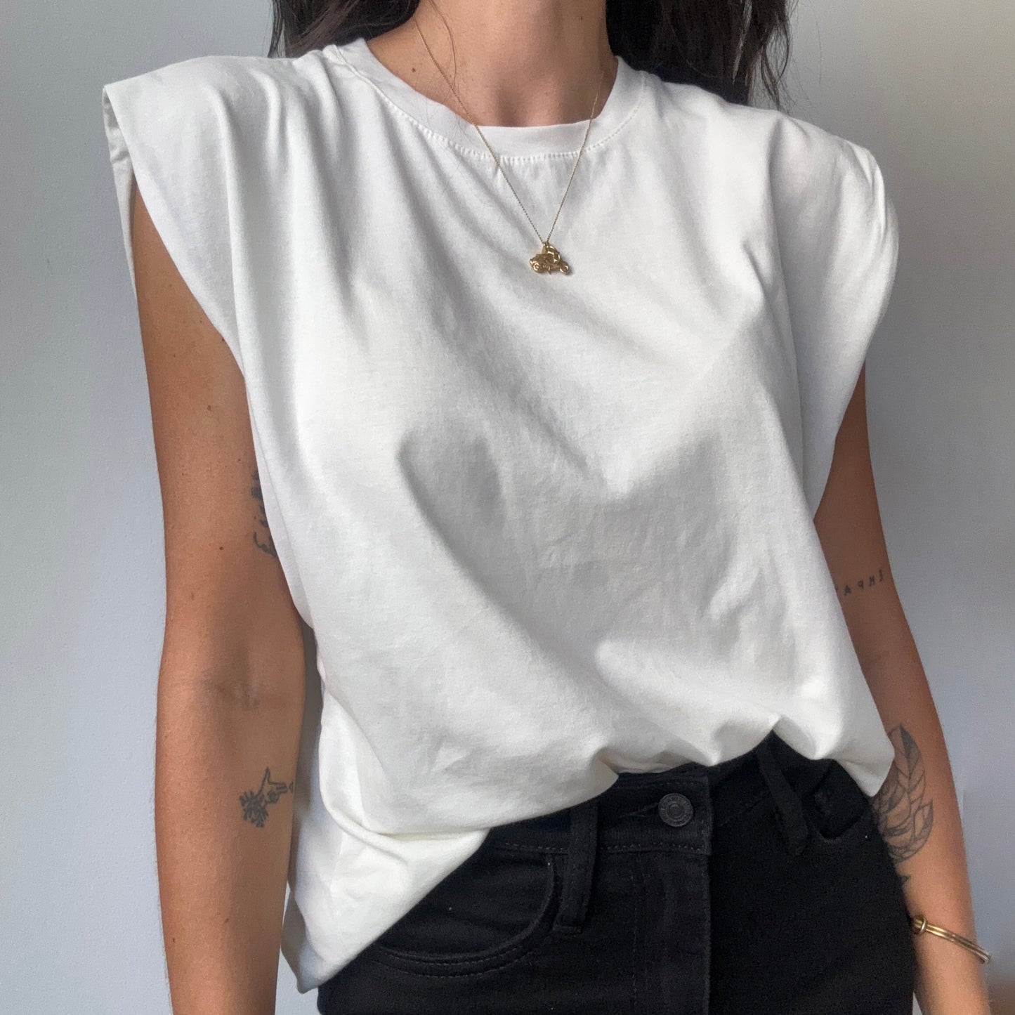 Muscle Tee Marfil